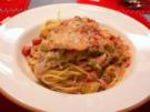 Moqueca de peixe com spaghetti-Gekochte fisch mit Spaghetti - Rezept