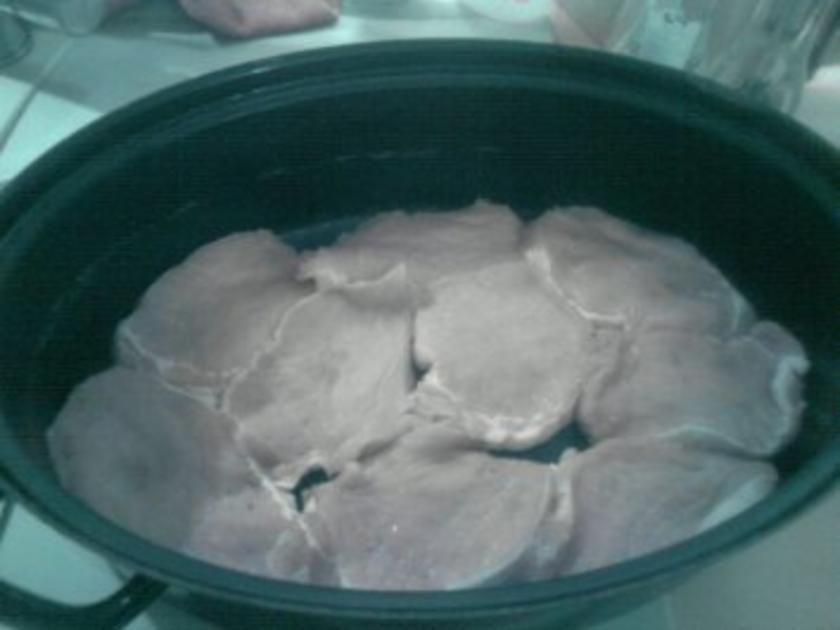 Überbackene Minutensteaks - einfach - 245 kcal/100g