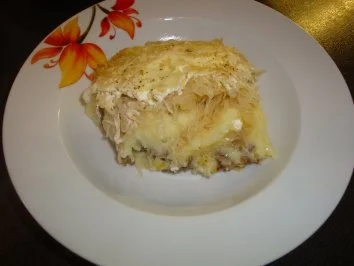 Rezept: Sauerkrautauflauf Bild Nr. 2 Sauerkrautauflauf - Rezept - Bild Nr. 2