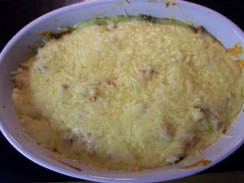 Rezept: überbackenes Hähnchen- Gyros in Spezial- Sauce Bild Nr. 4 überbackenes Hähnchen- Gyros in Spezial- Sauce - Rezept - Bild Nr. 4