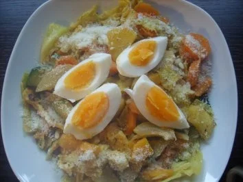 Bunte Gemüsepfanne - Rezept