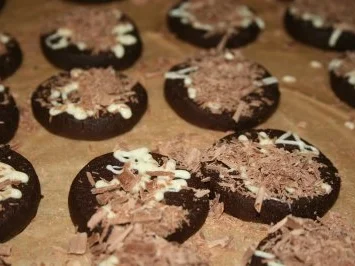 Plätzchen: Schoko-Shortbread - Rezept