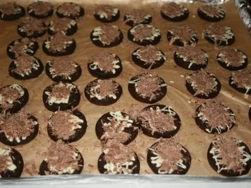 Plätzchen: Schoko-Shortbread - Rezept - Bild Nr. 2