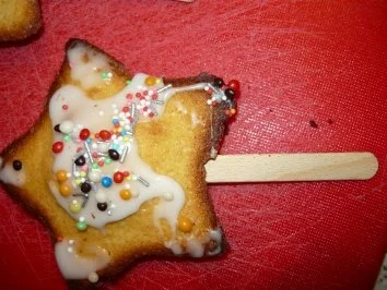 Sternchenkuchen am Stiel - Rezept - Bild Nr. 2