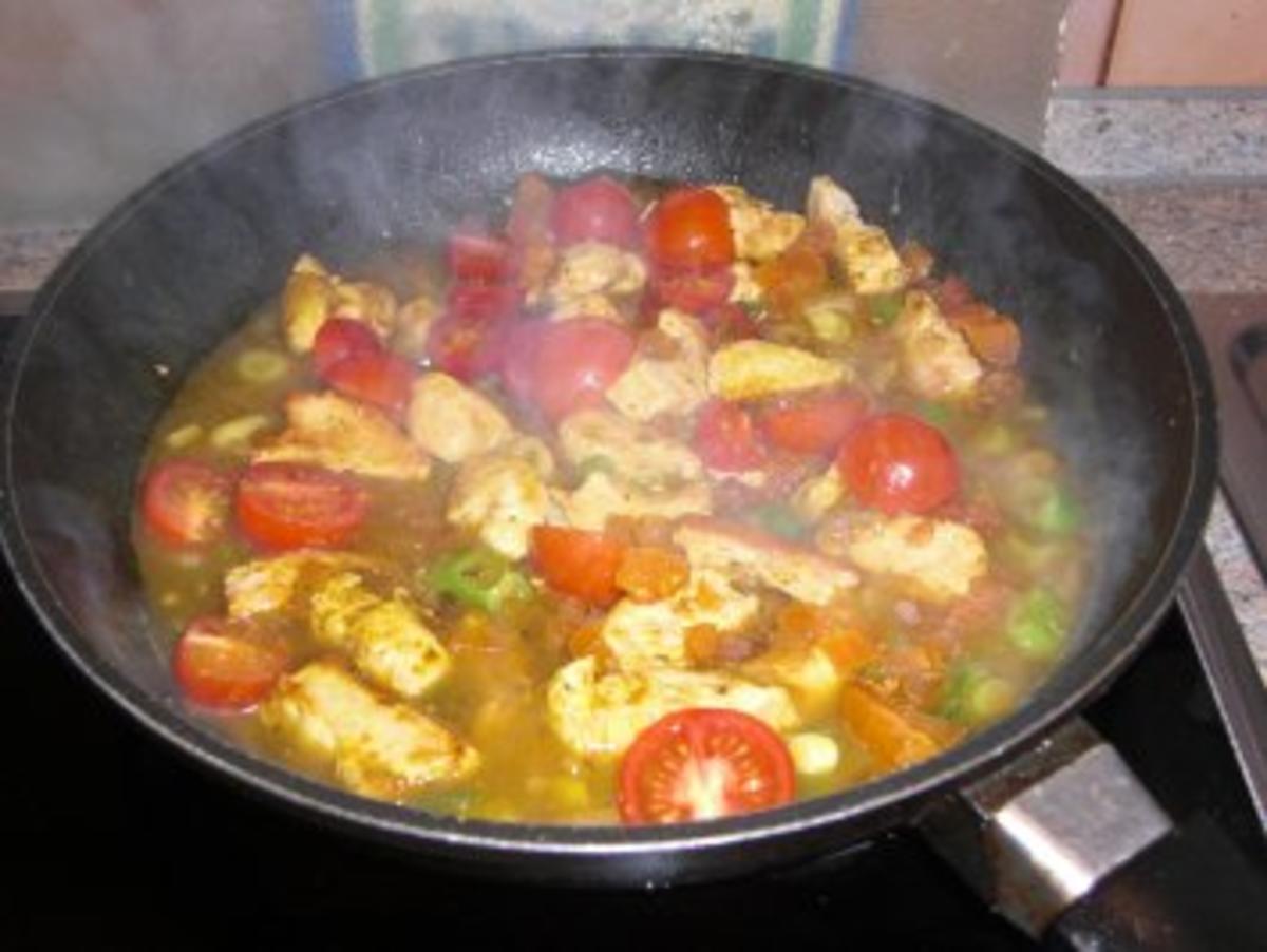 Geflügel-Gemüse-Curry - Rezept