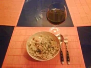 Nudeln: Farfalle Tricolore mit Mangold-Sahne-Büffelkäse - Rezept