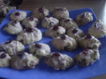 Plätzchen: Cranberry-Häufchen - Rezept