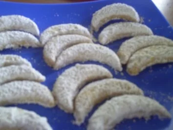 Plätzchen: Vanillekipferl, etwas anders als gewohnt - Rezept