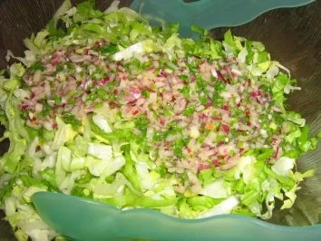 Endiviensalat mit Kräuter-Senf-Dressing - Rezept - Bild Nr. 5