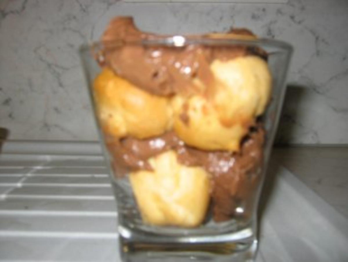 Bilder für Profiteroles mit Schokocreme Rezept