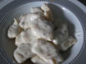 Gnocchis mit Gorgonzolasauce - Rezept