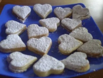 Rezept: Plätzchen: Aprikosenherzchen Bild Nr. 2 Plätzchen: Aprikosenherzchen - Rezept - Bild Nr. 2