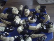 Plätzchen: Gefüllte Orangen-Stäbchen - Rezept