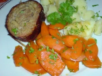 Glasierte Möhren - Rezept