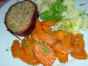 Glasierte Möhren - Rezept