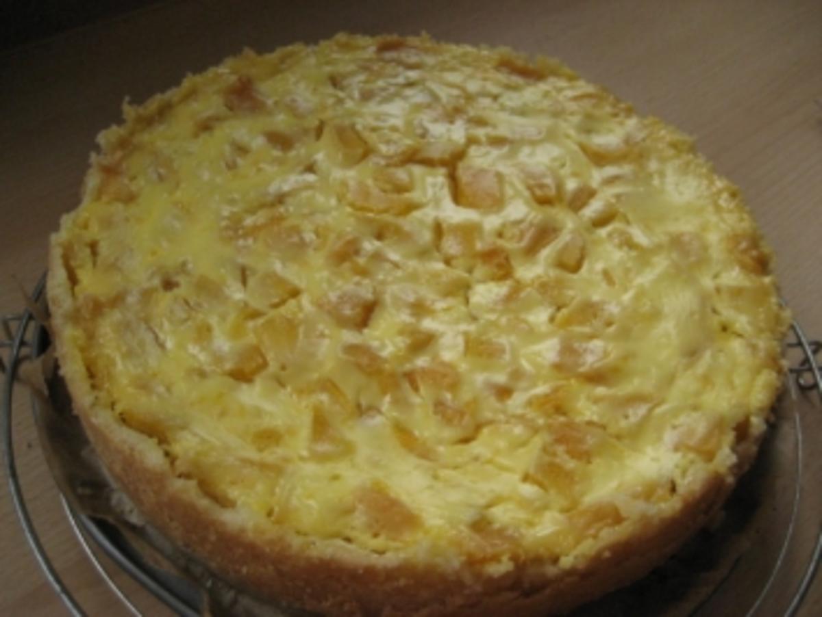 Bilder für Fruchtiger Mango-Schmand-Kuchen - Rezept