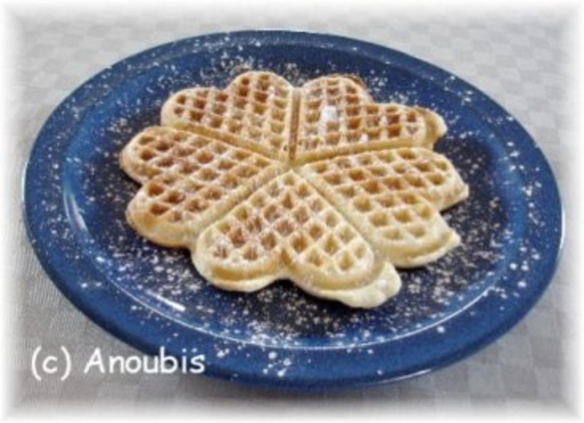 Kuchen/Gebäck - Knusprige Waffeln - Rezept By Anoubis