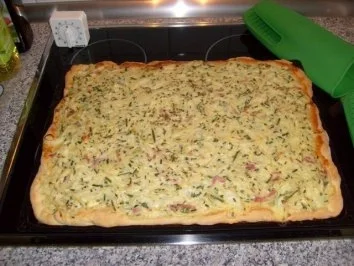 Zwiebelkuchen - Rezept