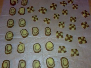 Schwarz-Weiß-Gebäck - Rezept