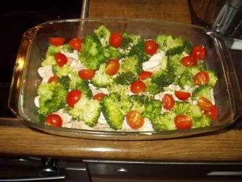 Hähnchenauflauf für Schlanke...... - Rezept