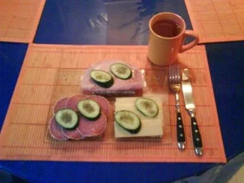 Rezept: Frühstück: Belegte Brote Frühstück: Belegte Brote - Rezept