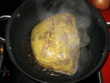 Rinderschmorbraten mit Rotweinsößchen - Rezept - Bild Nr. 6