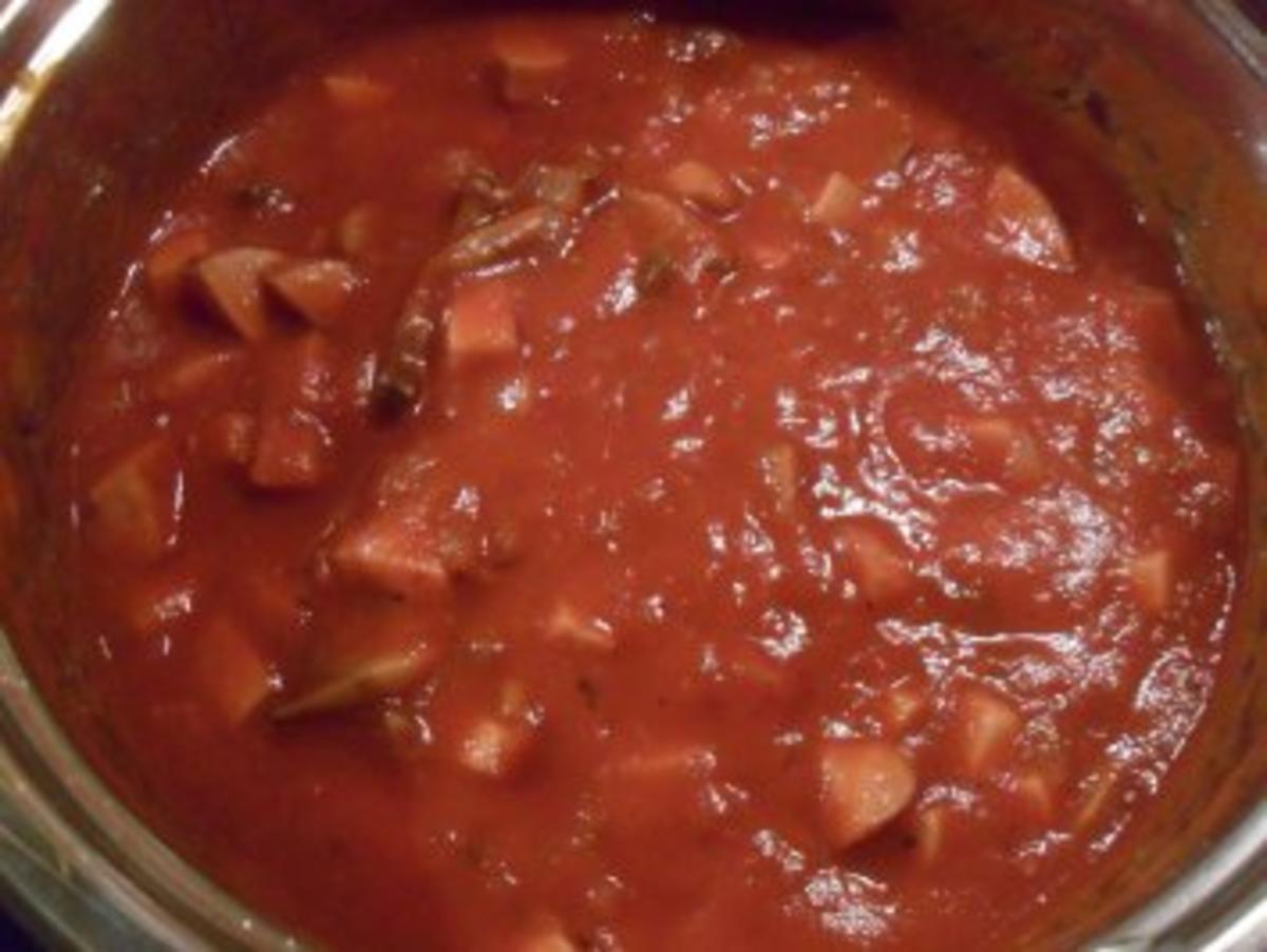Spirelli mit Tomatensoße ala Franzel - Rezept - Bild Nr. 4