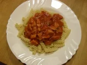 Spirelli mit Tomatensoße ala Franzel - Rezept