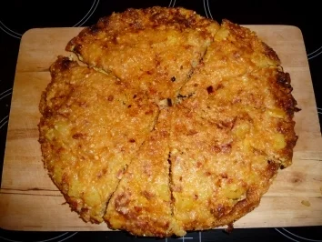 Rezept: Chorizo-Käse-Tortilla Chorizo-Käse-Tortilla - Rezept