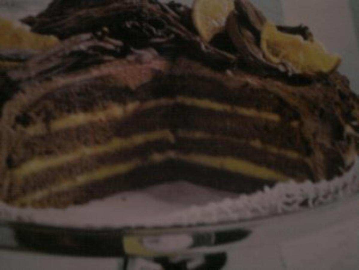 Bilder für Orangen-Schoko-Torte Rezept