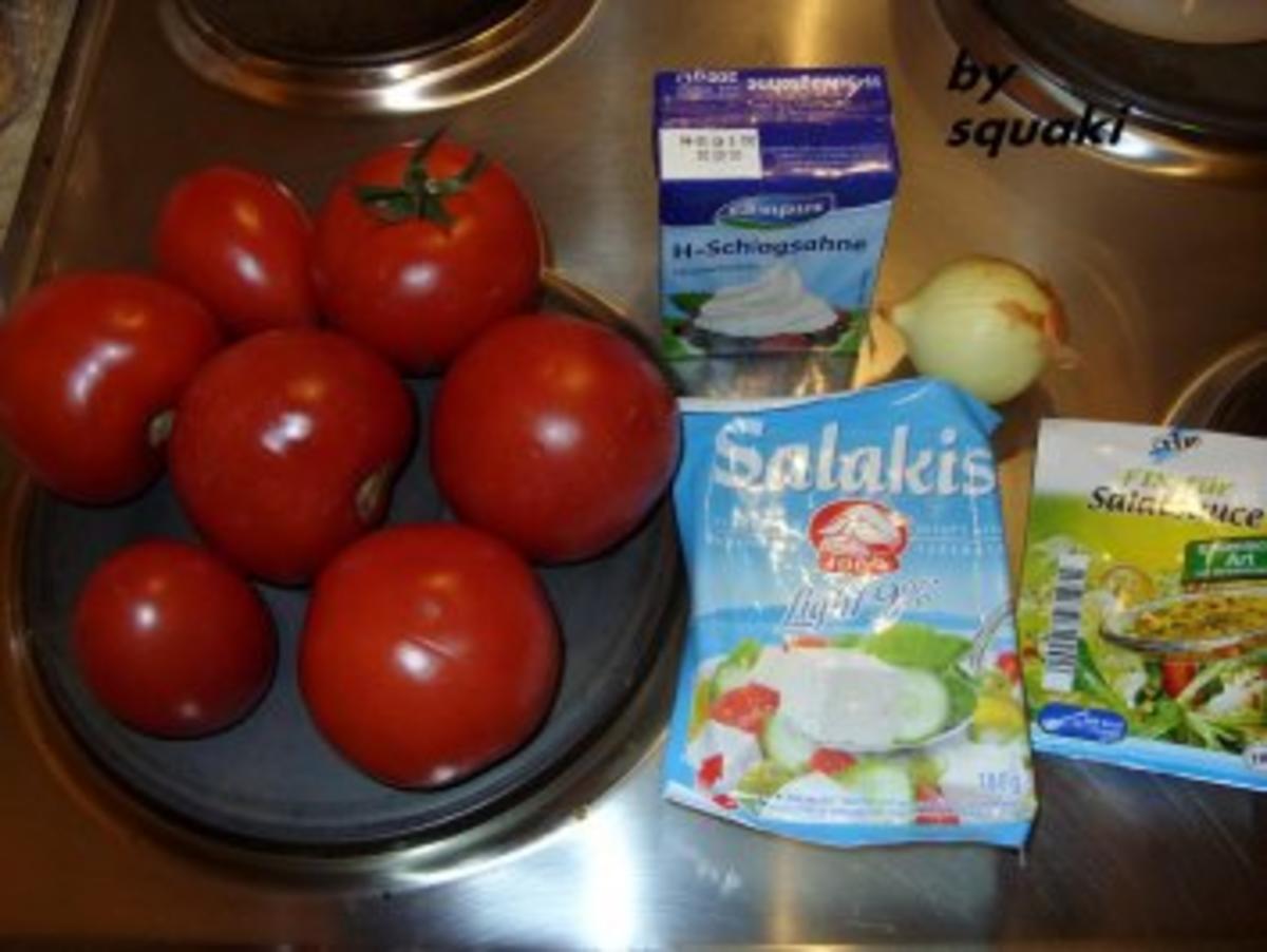 Tomaten-Feta-Salat - Rezept - Bild Nr. 2