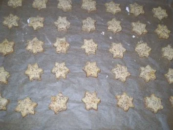 Rezept: Mohn-Sterne Bild Nr. 5 Mohn-Sterne - Rezept - Bild Nr. 5
