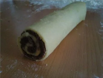 ** Weihnachtsbäckerei ** Schwarz - Weiß - Gebäck - Rezept - Bild Nr. 4