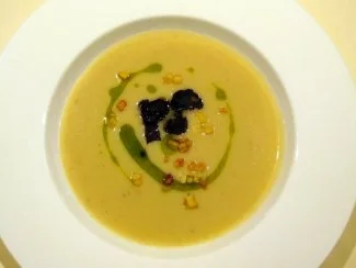 Topinambursüppchen mit Trüffeln - Rezept