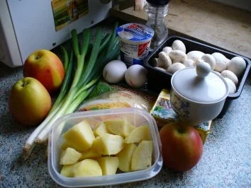 Rezept: Apfelauflauf Bild Nr. 2 Apfelauflauf - Rezept - Bild Nr. 2