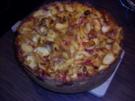 Apfel-Johannisbeer-Mascarponekuchen - Rezept