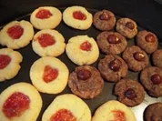 Rubinknöpfchen und Schokonüsse - Rezept