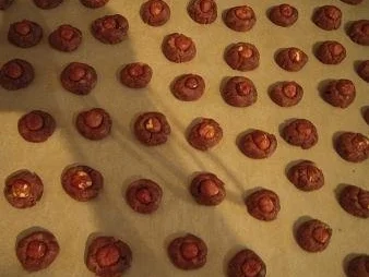 Rubinknöpfchen und Schokonüsse - Rezept - Bild Nr. 4