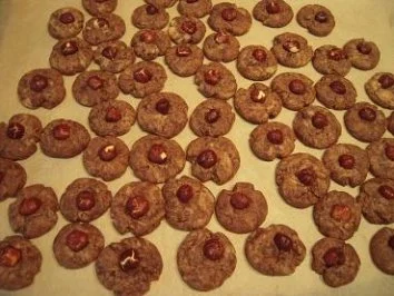 Rubinknöpfchen und Schokonüsse - Rezept - Bild Nr. 6