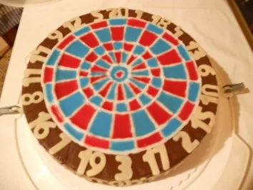 TORTE - Quark-Sahne-Kirsch-Dartscheibe - Rezept - Bild Nr. 4