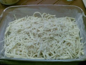 Krumbeerworscht-Ufflaaf ( Kartoffelwurst-Auflauf ) - Rezept - Bild Nr. 6