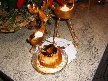 Bratapfel mit Frischkäsecreme - Rezept