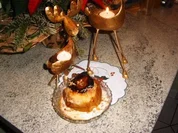 Bratapfel mit Frischkäsecreme - Rezept