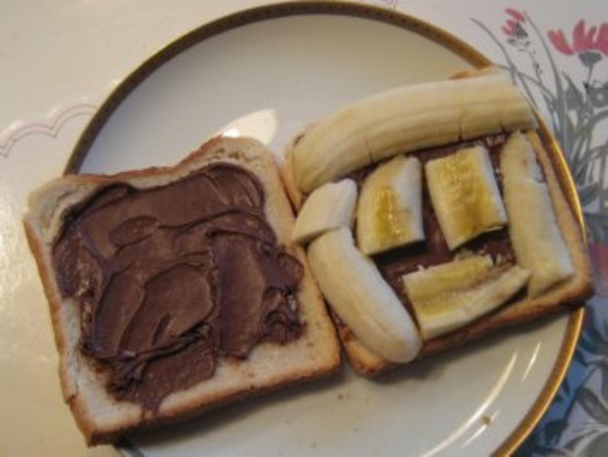 Bananen - Eierlikör - Sandwich - Rezept - Bild Nr. 4