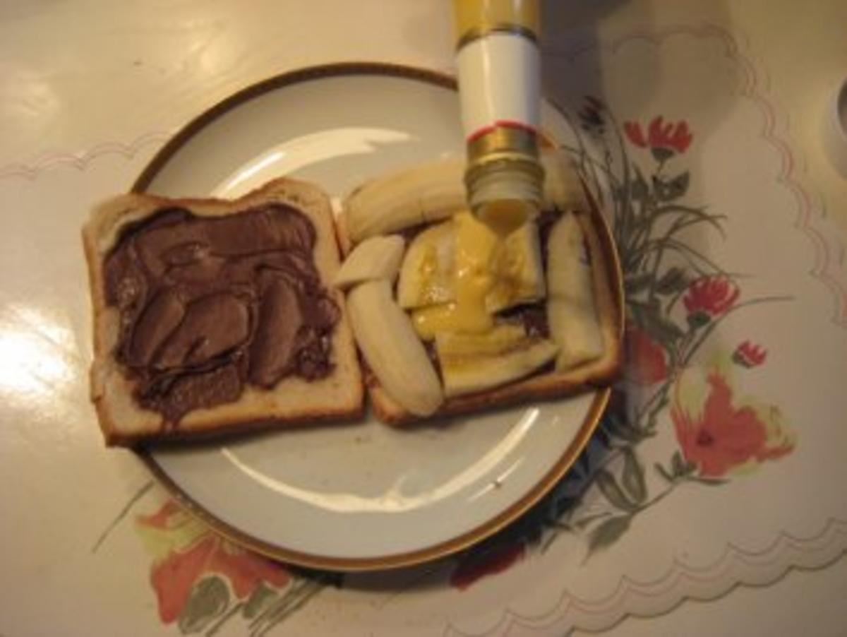 Bananen - Eierlikör - Sandwich - Rezept - Bild Nr. 5