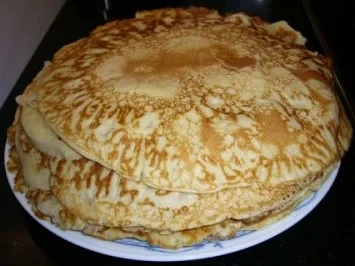 Rezept: Eierkuchen Bild Nr. 2 Eierkuchen - Rezept - Bild Nr. 2