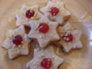 Plätzchen: Mandel-Marzipan-Sterne - Rezept
