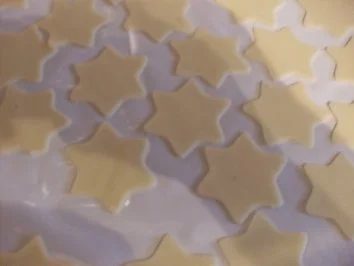 Plätzchen: Mandel-Marzipan-Sterne - Rezept - Bild Nr. 4