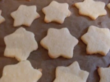 Plätzchen: Mandel-Marzipan-Sterne - Rezept - Bild Nr. 5