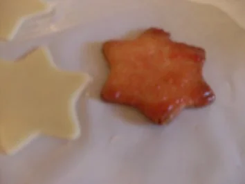 Plätzchen: Mandel-Marzipan-Sterne - Rezept - Bild Nr. 7